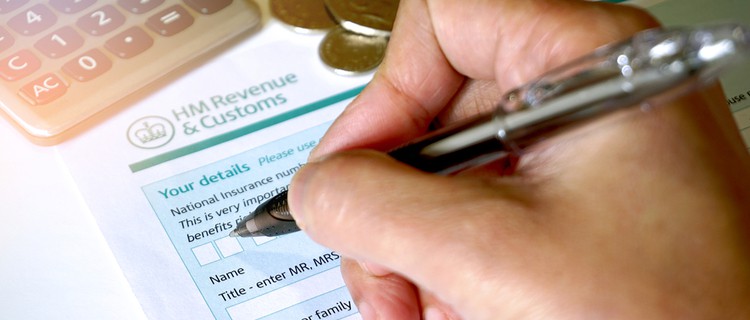 person completing a UK tax return